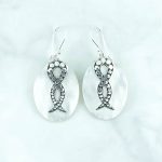 Mother Of Pearl Earrings - EBA0027MOP/N125