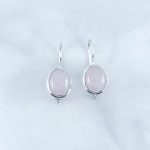 Rose Quartz Earrings - EBA0030RQ/N150