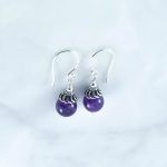 Amethyst Earrings - EBA0133AMT/N140