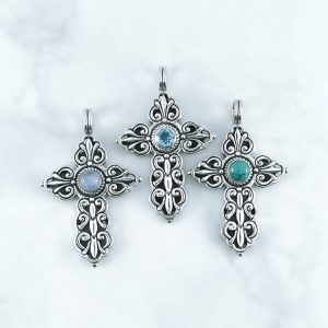 Blue Topaz Pendant - PBA0042BT/N315