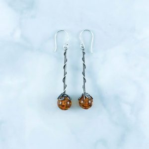 Amber Earrings - EBA0023AMR/N260