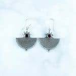 Garnet Earrings - EBA0128GRT/N319