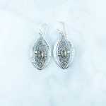 Citrine Earrings -EBA0039CTR/N125