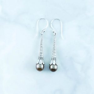 Pearl Earrings - EBA0096PL/N229