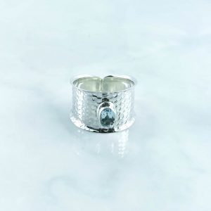 Blue Topaz Ring - RBA0051BT/N198