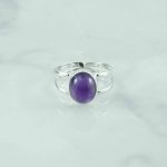 Amethyst Ring - RBA0077AMT/N180
