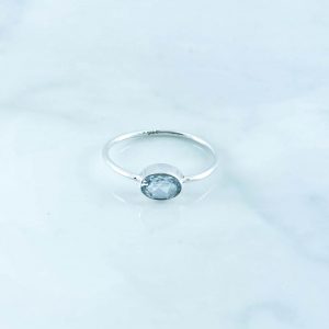 Blue Topaz Ring - RBA0054BT/N324