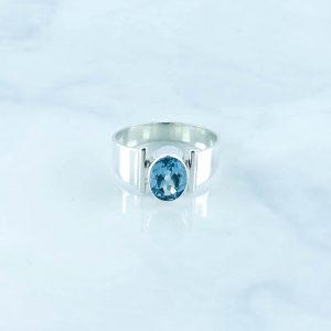 Blue Topaz Ring - RBA0055BT/N237