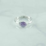 Amethyst Ring - RBA0079AMT/N110