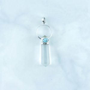 Clear Quartz Pendant - PBA0014CLQ/N72