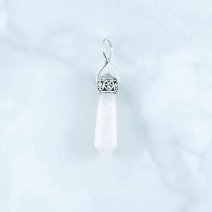 Rose Quartz Pendant - PBA0015RQ/N90
