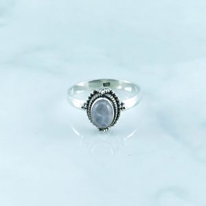Rose Quartz Ring - RBA0019RQ/N160