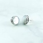 Mother of Pearl Earrings - EBA0117MOP/N158