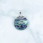 Abalone Pendants - PBA0036ABL/N75