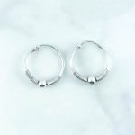 Plain Earrings - EBA0249PN/N144