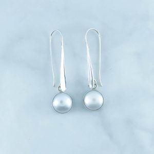Pearl Earrings - EBA0100PL/N235