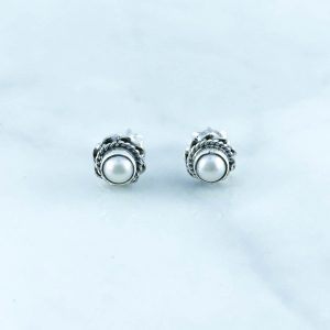 Pearl Earrings - EBA0101PL/N100