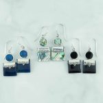 Abalone Earrings - EBA0081ABL/N96