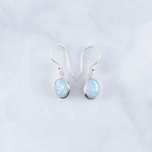 Synthetic Opal Earrings - SEB0001OP/N126