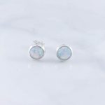 Synthetic Opal Earrings - SEB0012OP/N86