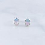 Synthetic Opal Earrings - SEB0013OP/N103