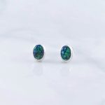 Synthetic Opal Earrings - SEB0014OP/N124