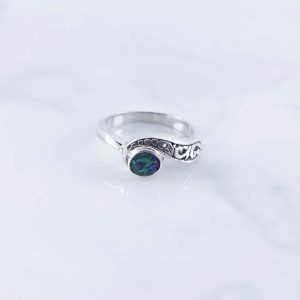 Synthetic Opal Rings - SRB0013OP/N126