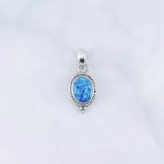 Synthetic Opal Pendants - SPB0001OP/N90