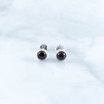 Garnet Earrings - EBA0137GRT/N56