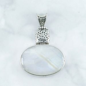 Moonstone Pendant - PBA0045MS/N715