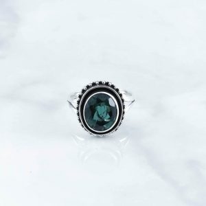 Green Quartz Ring - RBA0026GQ/N150