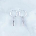 Plain Earrings - EBA0350PN/N158