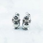 Silver Box Pendant - PBA0118PN/N425