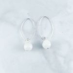 Moonstone Earrings - EBA0087MS/N115