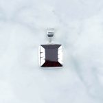 Synthetic Garnet Pendants - SPB0034GRT/N250