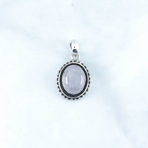 Rose Quartz Pendant - PBA0021RQ/N86
