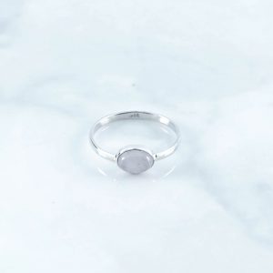 Rose Quartz Ring - RBA0032RQ/N115