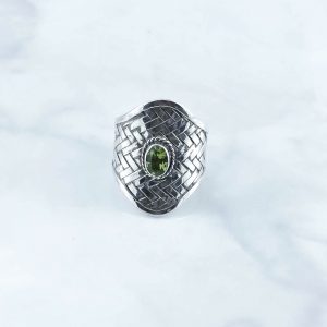 Peridot Rings - RBA0050PRD/N407