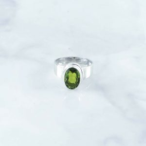 Synthetic Peridot Rings - SRB0026PRD/N295