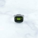 Synthetic Peridot Rings - SRB0027PRD/N320