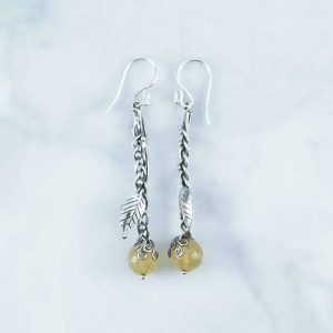 Citrine Earrings - EBA0043CTR/N165