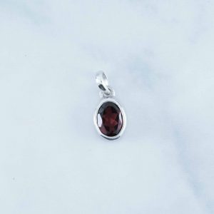 Garnet Pendant -PBA0046GRT/N75