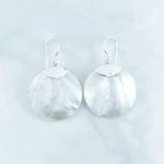 Mother of Pearl Earrings - EBA0166MOP/N84