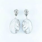 Mother of Pearl Earrings - EBA0179MOP/N175