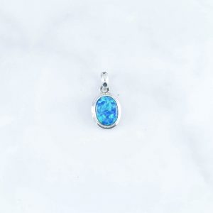Synthetic Opal Pendant - SPB0041OP/N90