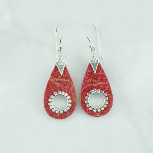 Coral Earrings - EBA0282CL/N142