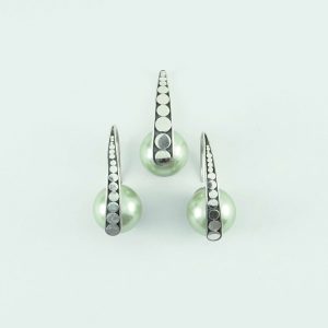 Synthetic Pearl Earring - SEB0116PL/N143