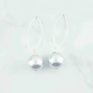 Synthetic Pearl Earring - SEB0117PL/N80