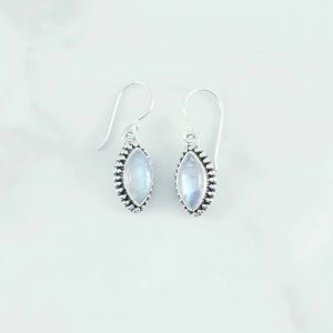 Moonstone Earring -EBA0105MS/N187