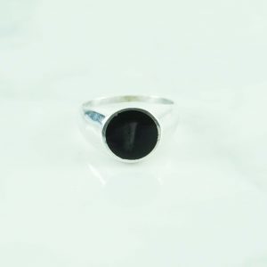 Synthetic Onyx Ring-SRB0044RS/N288